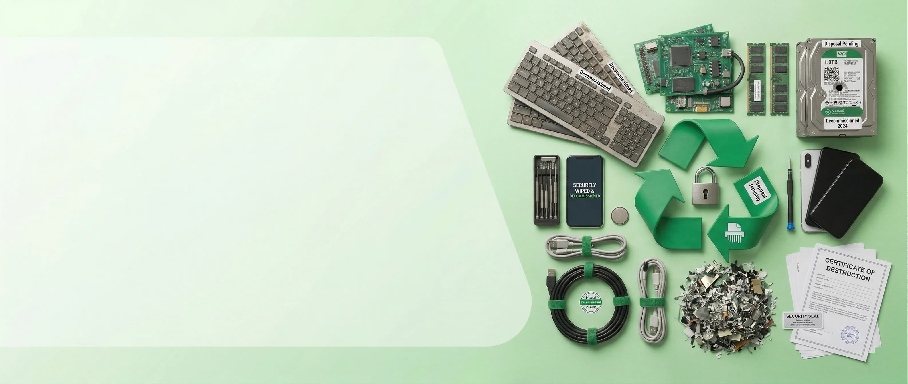 E-waste recycling background