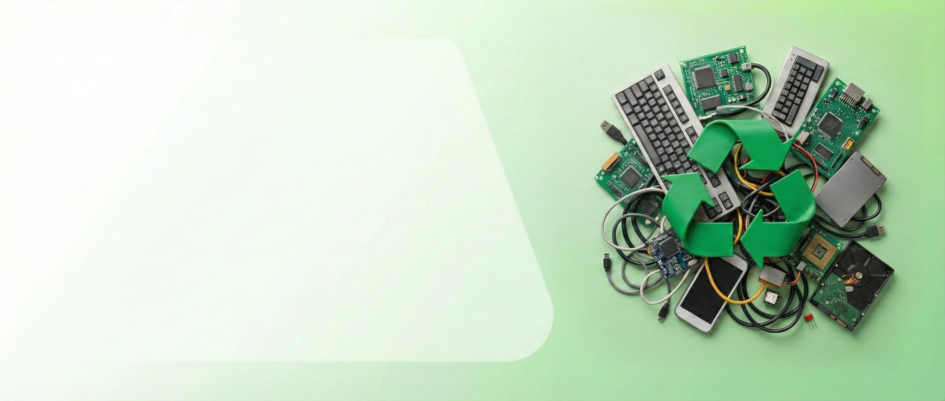 E-waste recycling background